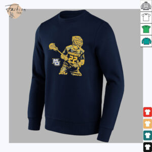 Will Foster Marquette lacrosse illustration shirt