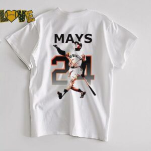 Willie Mays 24 New York Giants shirt