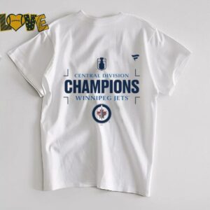Winnipeg Jets 2025 Central Division Champions T Shir