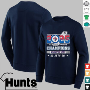 Winnipeg Jets 2025 NHL Central Division Champions Go Jets Go...