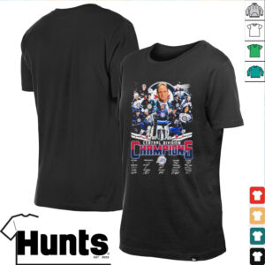 Winnipeg Jets Central Division Champions 2025 Signatures T shirts
