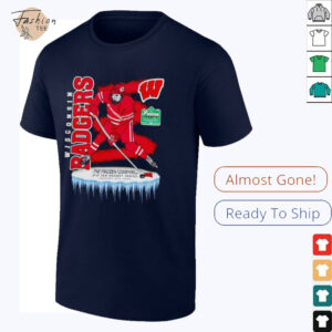 Wisconsin Badgers Frozen Confines Hockey 2025 Logo shirt
