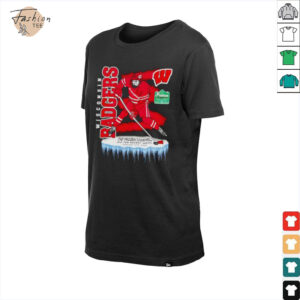 Wisconsin Badgers Frozen Confines Hockey 2025 Logo shirt