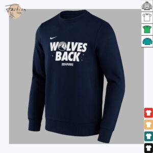 Wolves back Minnesota Timberwolves 2025 NBA Playoffs shirt