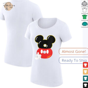Womens Disney Mickey Numbers _8_ Eighth 8th Birthday Party Gift Shirt