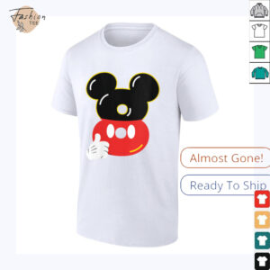 Womens Disney Mickey Numbers _8_ Eighth 8th Birthday Party Gift Shirt