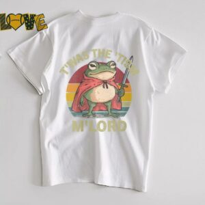 Womens Funny Memes T’was the ‘Tism M’Lord Retro Frog For...