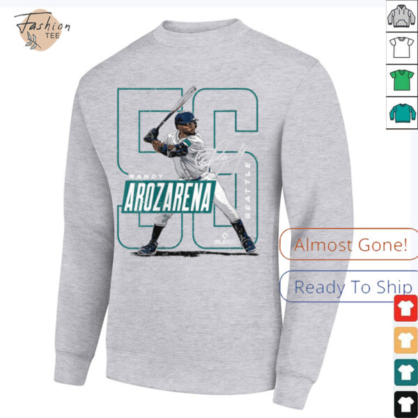 Womens Randy Arozarena  Seattle MLB Baseball Players MLBRAR204M Shirt