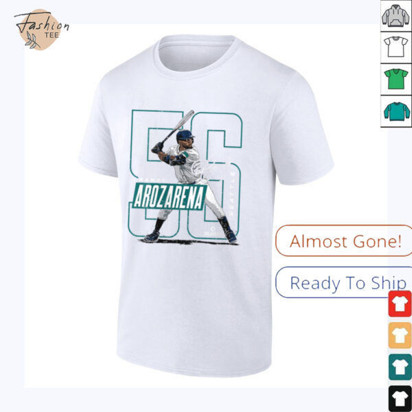 Womens Randy Arozarena  Seattle MLB Baseball Players MLBRAR204M Shirt