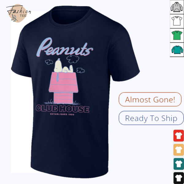 Womens Snoopy Club House Shirt