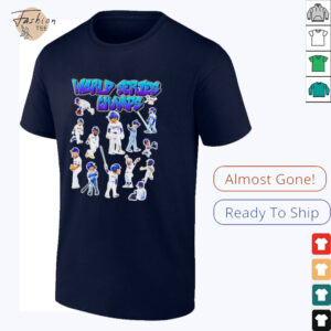 World Series Champs Los Angeles Dodgers caricature shirt