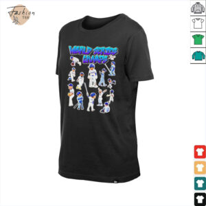 World Series Champs Los Angeles Dodgers caricature shirt