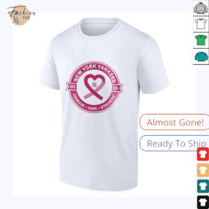 Yankees Cancer Awareness Night 2025 shirt