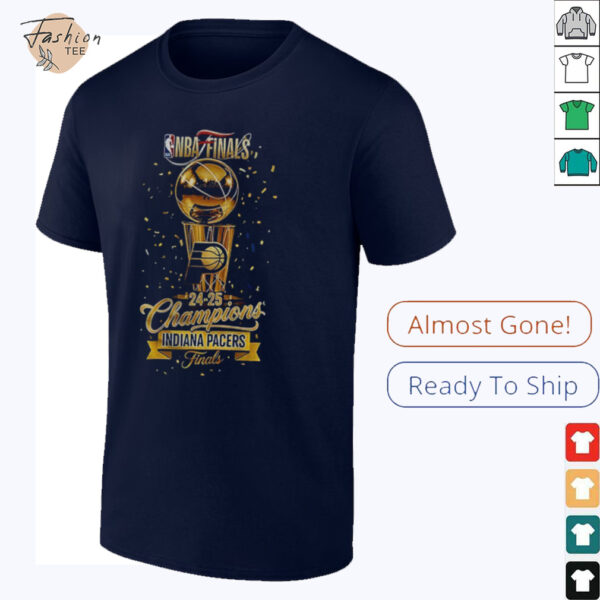 Yes ‘Cers Indiana Pacers Winner NBA Finals 24 25 Champions Trophy shirt