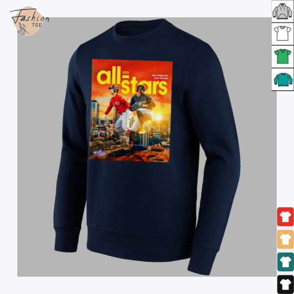 2025 All Stars Alex Bregman and Paul Skenes shirt