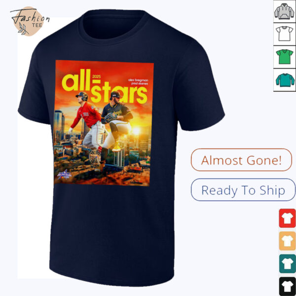 2025 All Stars Alex Bregman and Paul Skenes shirt
