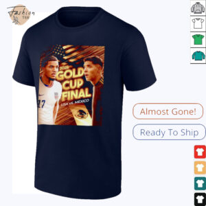 2025 Gold Cup Final USA vs Mexico shirt