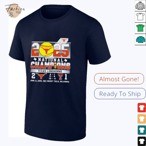 2025 National Champions Texas Longhorns shirt