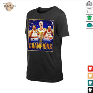 2025 WNBA Commissioner’s Cup Champions Indiana Fever poster shirt