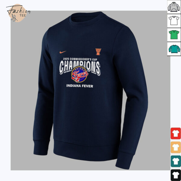 2025 WNBA Commissioner’s Cup Champions Indiana Fever shirt