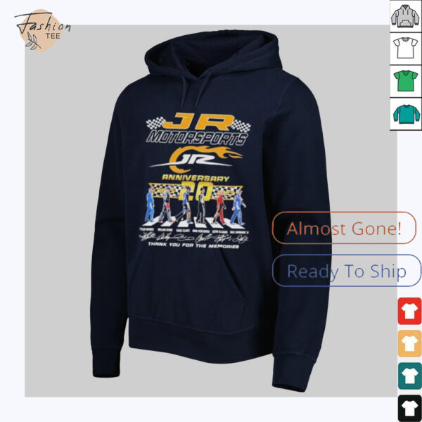 20Th Anniversary 2005 2025 Jr Motorsports Abbey Road Signatures T shirt