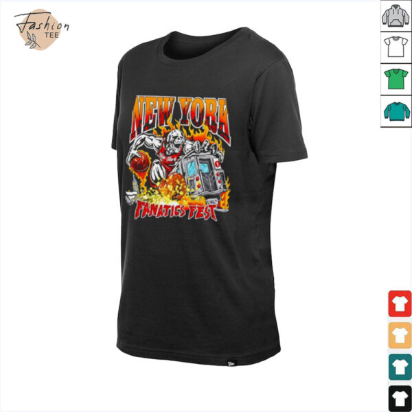 New York Fanatics Fest player skeleton shirt
