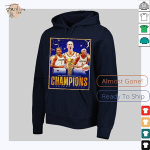 2025 WNBA Commissioner’s Cup Champions Indiana Fever poster shirt