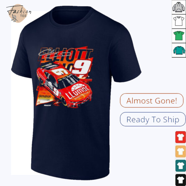 Chase Elliott Hendrick Motorsports Team Collection Llumar signature shirt