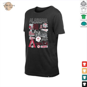 Alabama Crimson Tide through the years 1831 shirt