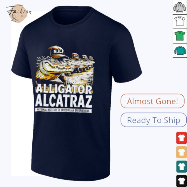 Alligator Alcatraz Everglades Florida National Institute of Crocodilian Enforcement shirt