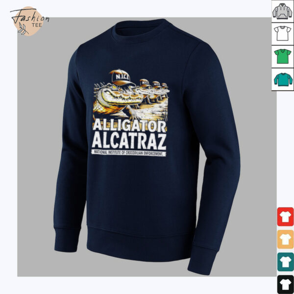 Alligator Alcatraz Everglades Florida National Institute of Crocodilian Enforcement shirt