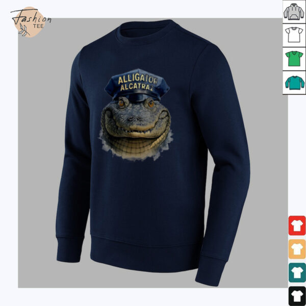 Alligator Alcatraz Everglades Florida police hat shirt