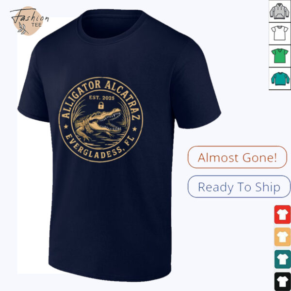 Alligator Alcatraz Everglades est 2025 shirt