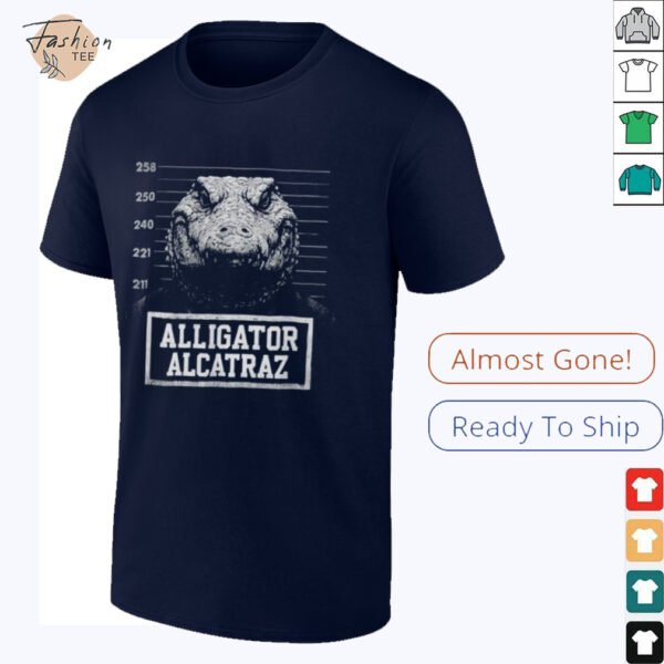 Alligator Alcatraz Florida Everglades Mugshot T shirt