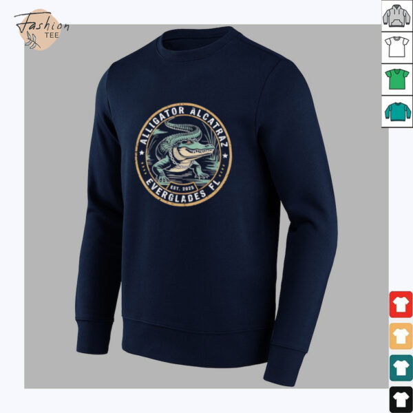 Alligator Alcatraz Florida Everglades est 2025 shirt