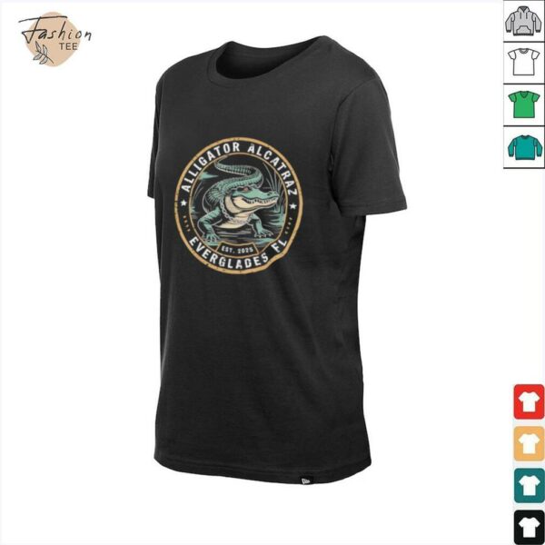 Alligator Alcatraz Florida Everglades est 2025 shirt