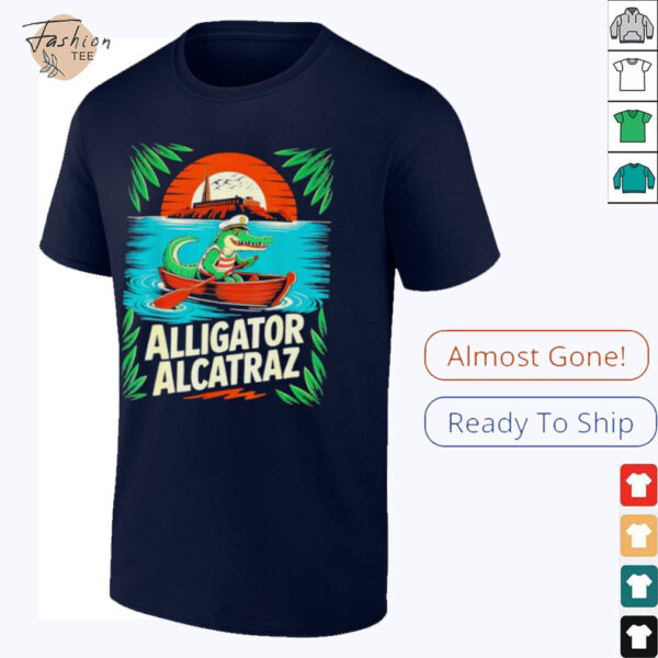 Alligator Alcatraz Florida Gator rowing shirt
