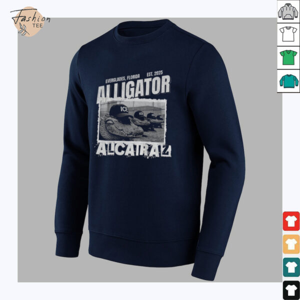 Alligator Alcatraz ICE Donald Trump Everglades shirt