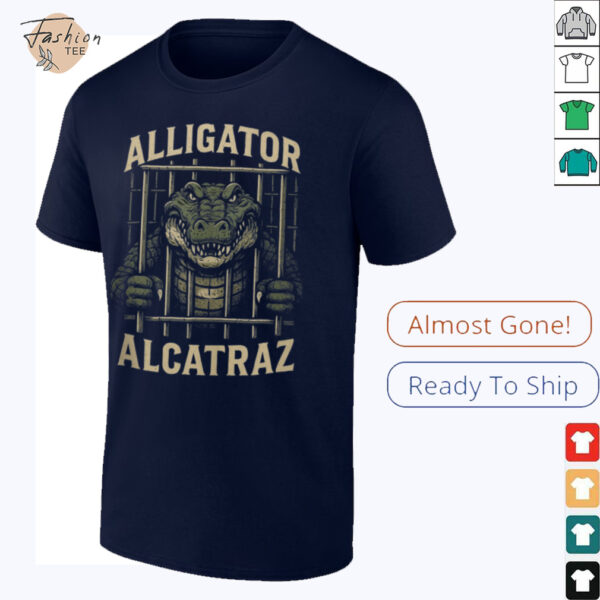 Alligator Alcatraz  Locked Up Swamp Parody Design  Shirt