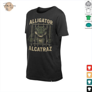 Alligator Alcatraz Locked Up Swamp Parody Design Shirt