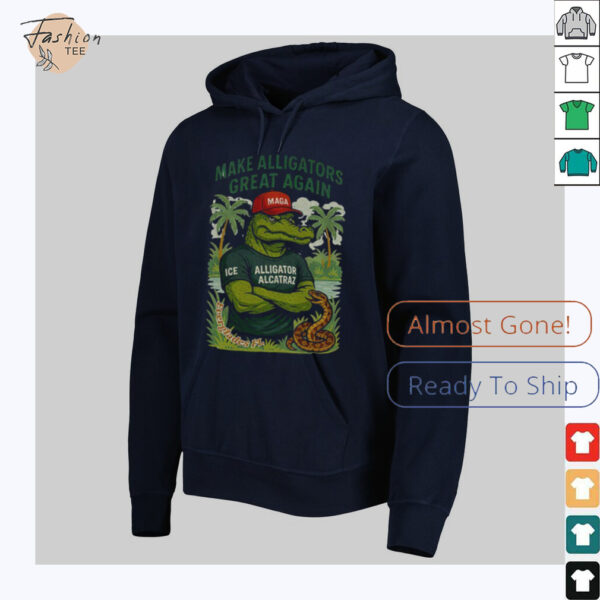 Alligator Alcatraz MAGA red hat make Alligators great again shirt