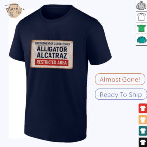 Alligator Alcatraz Restricted Area department of corrections shirt
