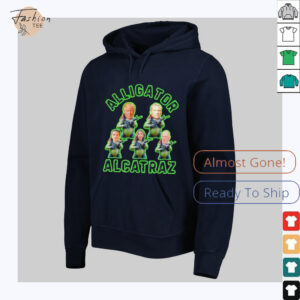 Alligator Alcatraz Trump gun shirt