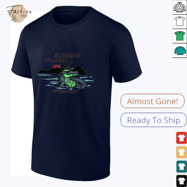 Alligator Alcatraz ice with a bite shirt