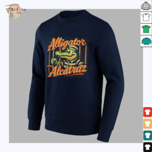 Alligator Alcatraz mugshot cartoon shirt