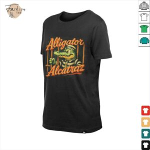 Alligator Alcatraz mugshot cartoon shirt