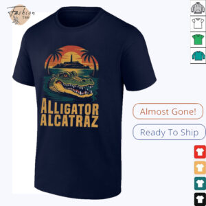 Alligator Alcatraz retro shirt