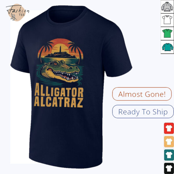 Alligator Alcatraz retro shirt