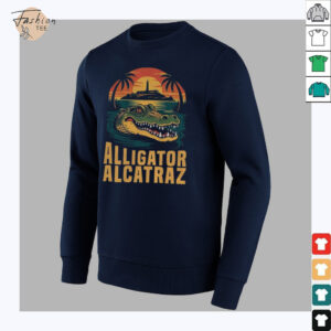 Alligator Alcatraz retro shirt