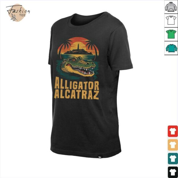 Alligator Alcatraz retro shirt